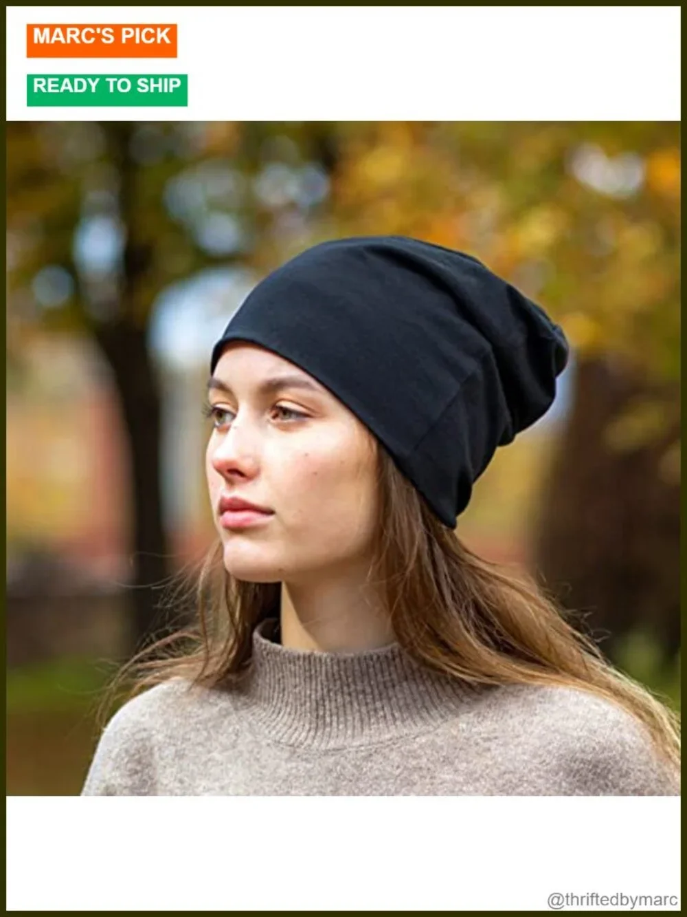 Unisex Beanie Hats Slouchy Skull Caps for Men Women Soft Lightweight Breathable